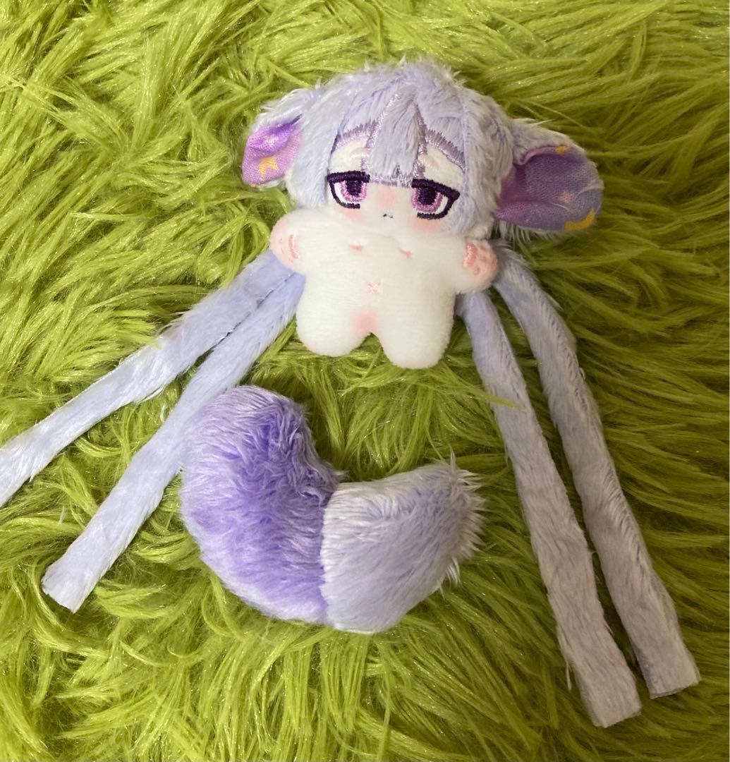 自作ぬいぐるみ・紫の子