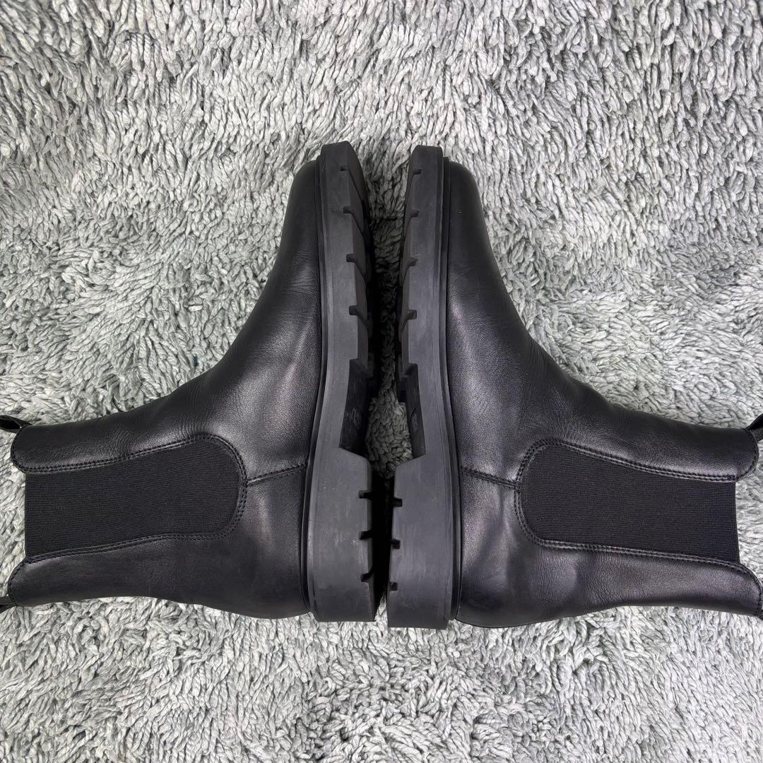 ✨美品Carmens サイドゴアブーツ　黒　23.5㎝　本革 チェルシー