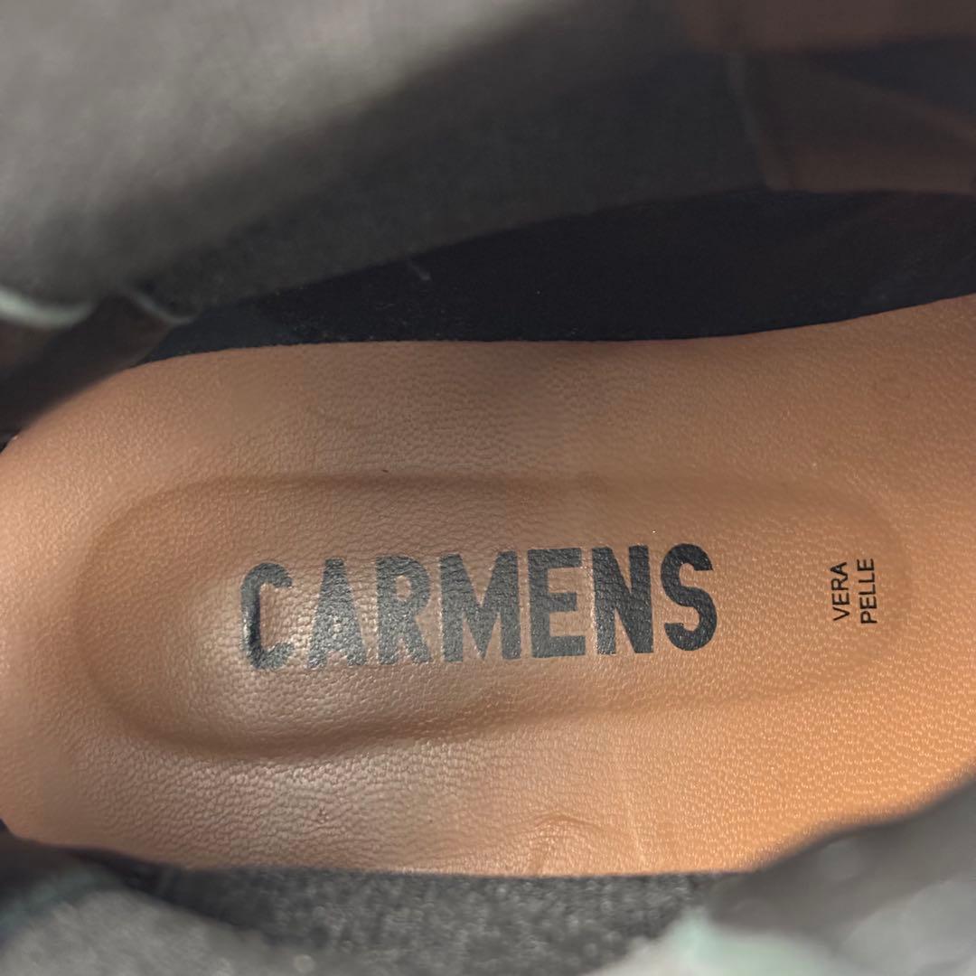 ✨美品Carmens サイドゴアブーツ　黒　23.5㎝　本革 チェルシー