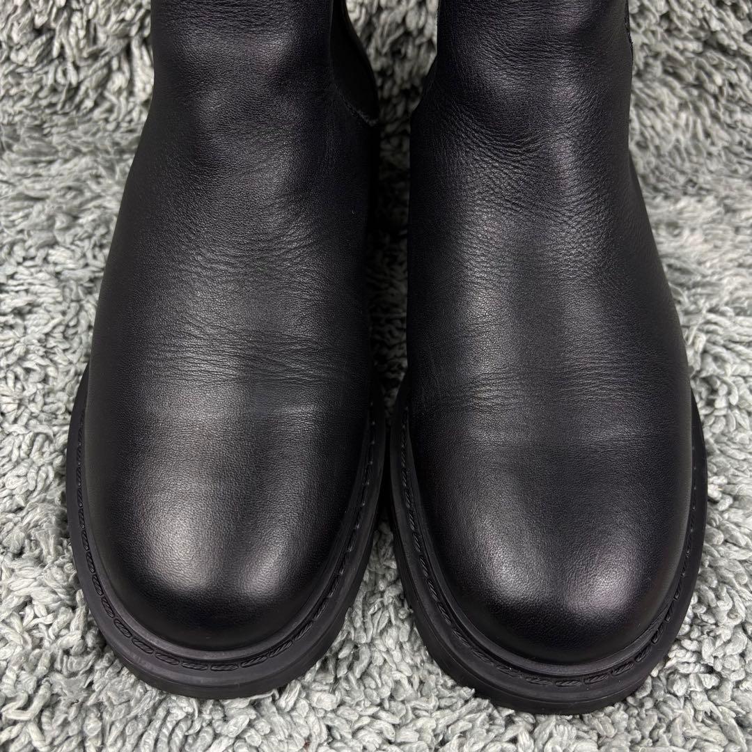 ✨美品Carmens サイドゴアブーツ　黒　23.5㎝　本革 チェルシー
