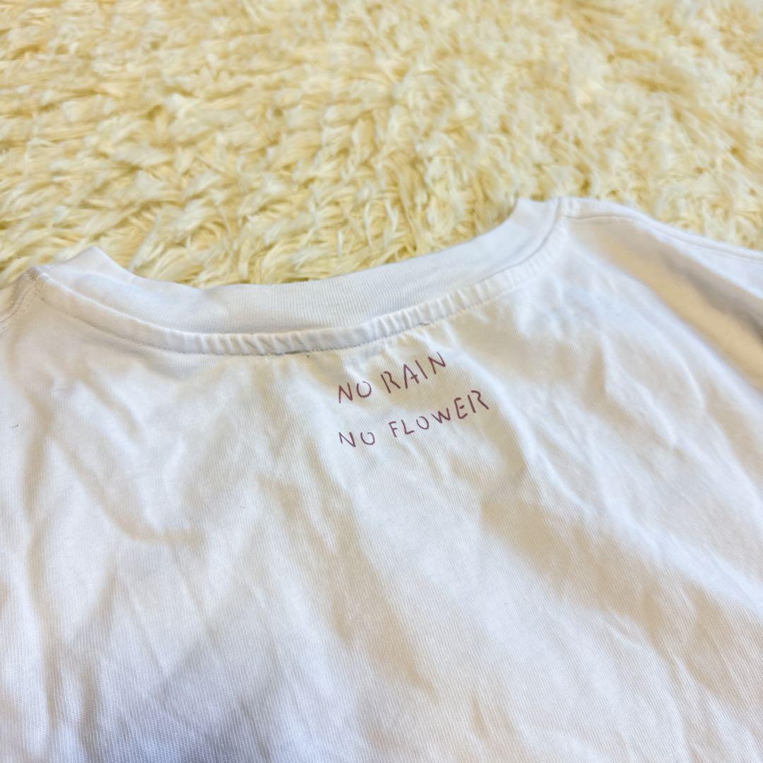 【ラルディーニ】極美品 Tシャツ ホワイト ブートニエール Mサイズ メンズ