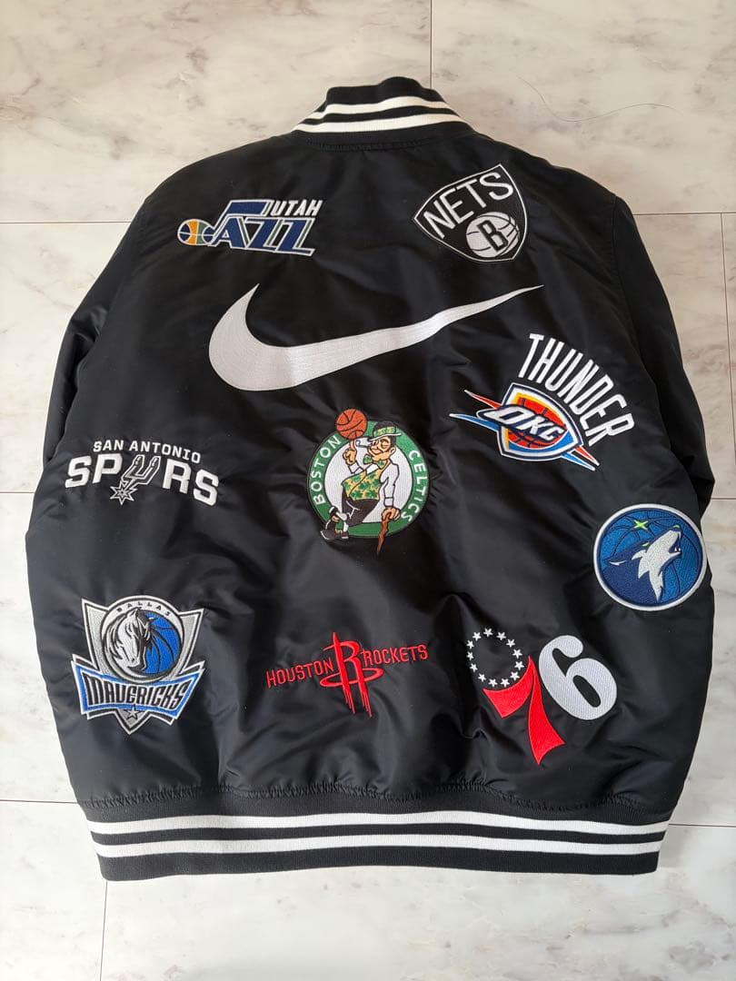 SUPREME × NIKE × NBA Teams WarmUp Jacket