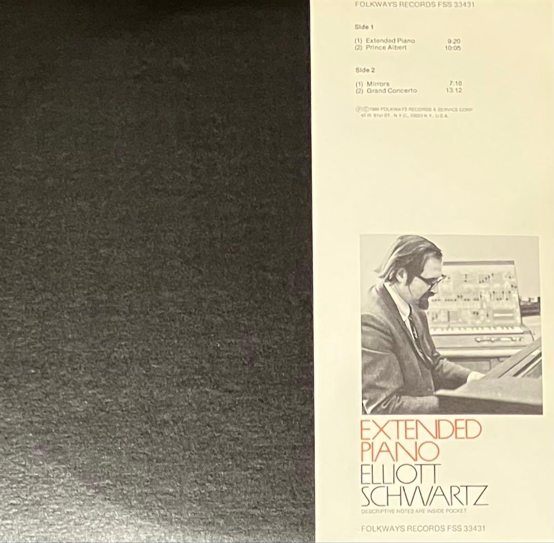 洋楽 Elliott Schwartz - Extended Piano