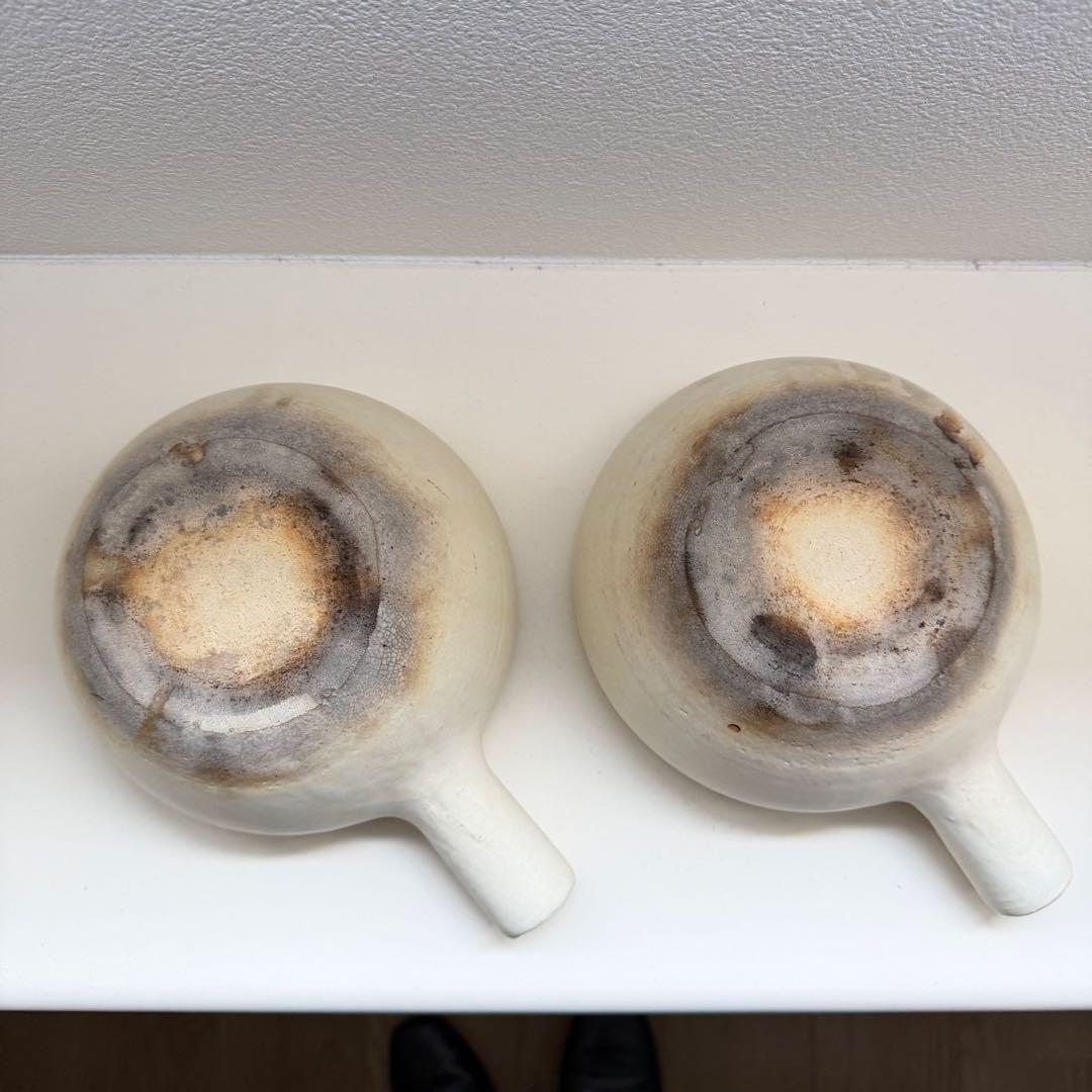 正島克哉 片手土鍋 白 2つセット