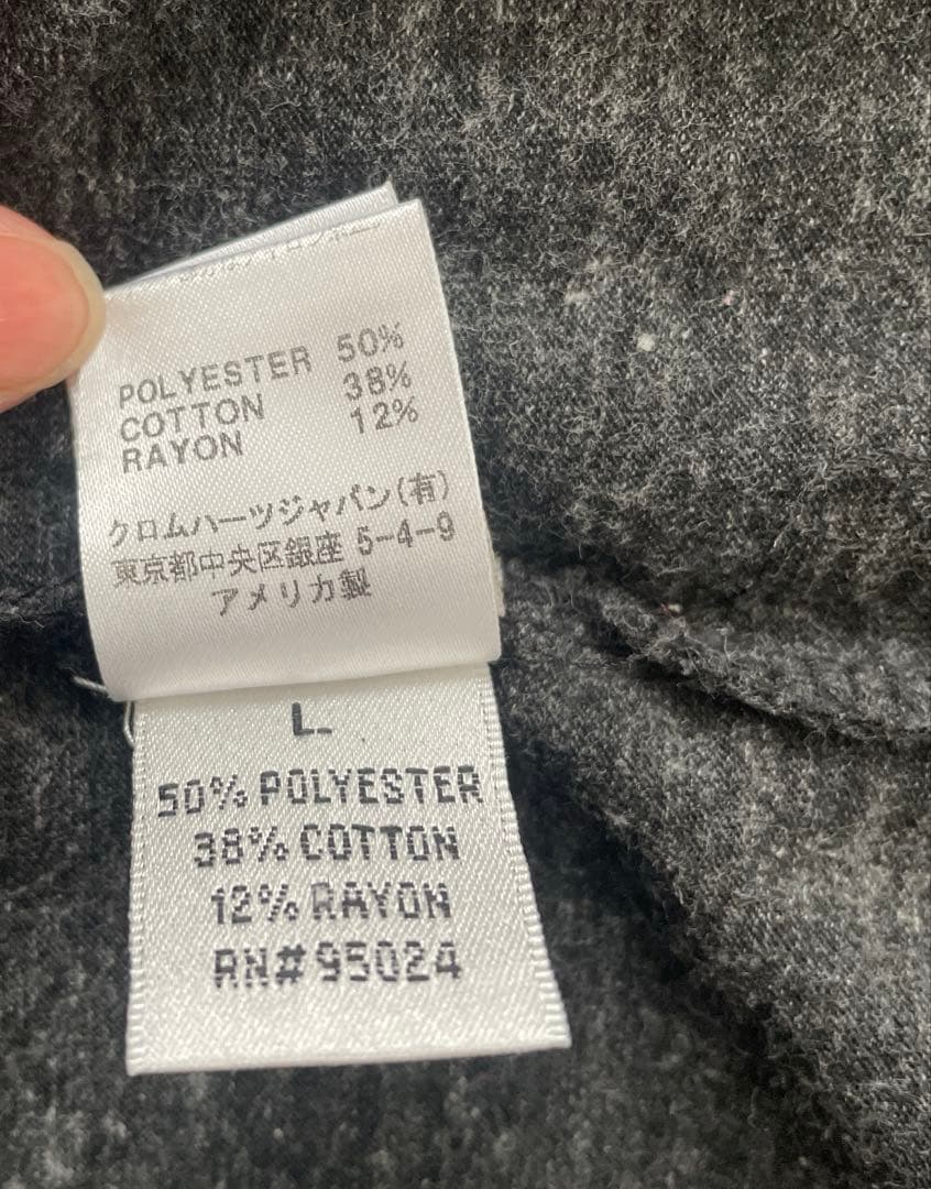 クロムハーツ　Tシャツ　半袖　メンズ　Lサイズ