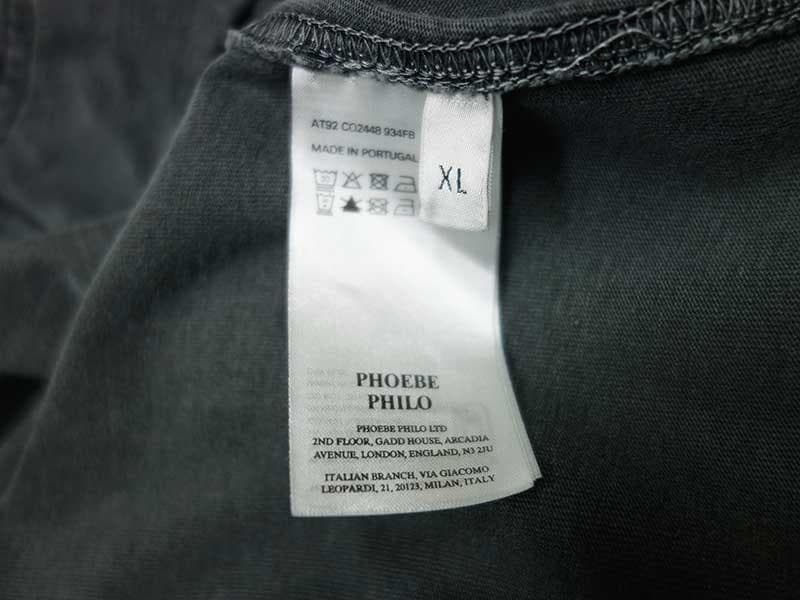 25SS フィービーファイロ PHOEBE PHILO 立ち衿Tシャツ ポロ
