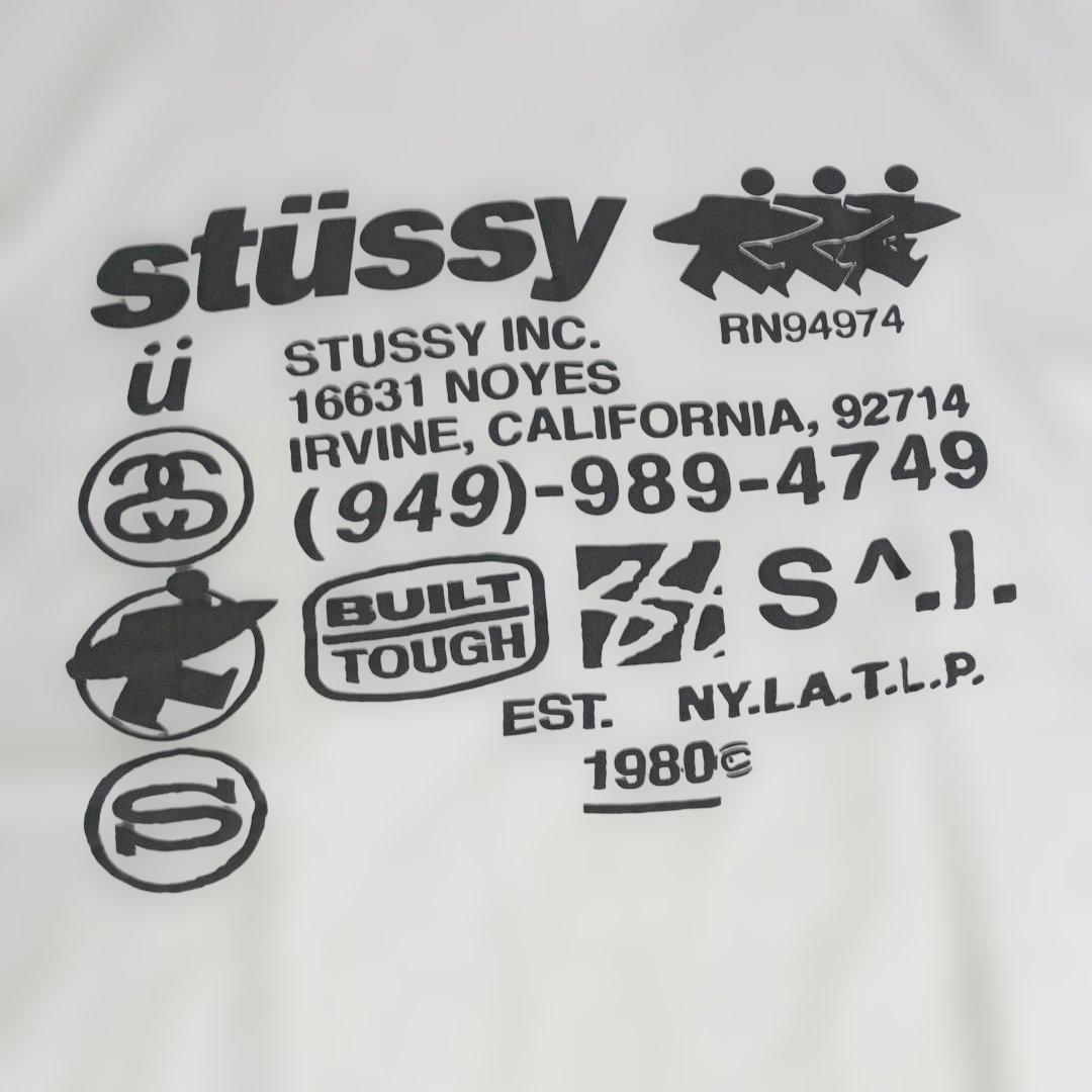 stussy Dna Pigment Dyed Tee\"white\"サイズL