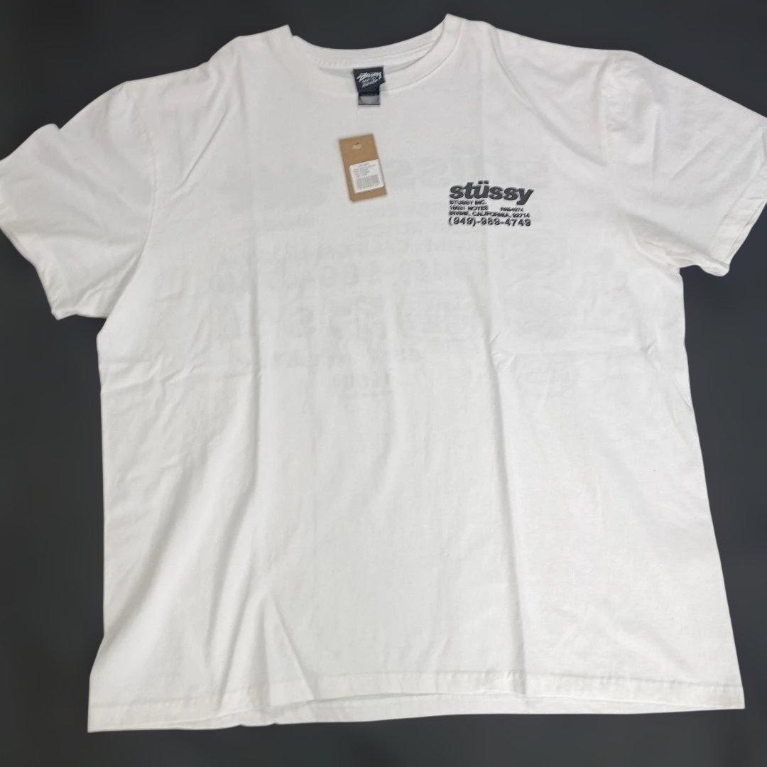 stussy Dna Pigment Dyed Tee\"white\"サイズL