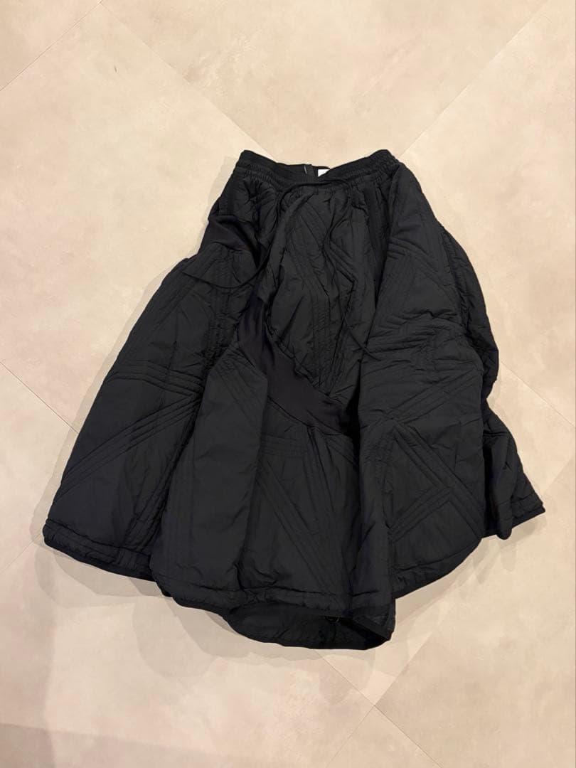 値下げ　Y-3 ワイスリー キルティングスカート レディース2XS