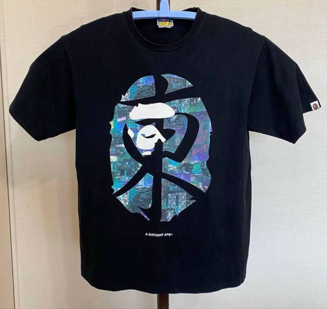 し*か様 A BATHING APE Tシャツ ブラックXL／ホワイトM ２着＋