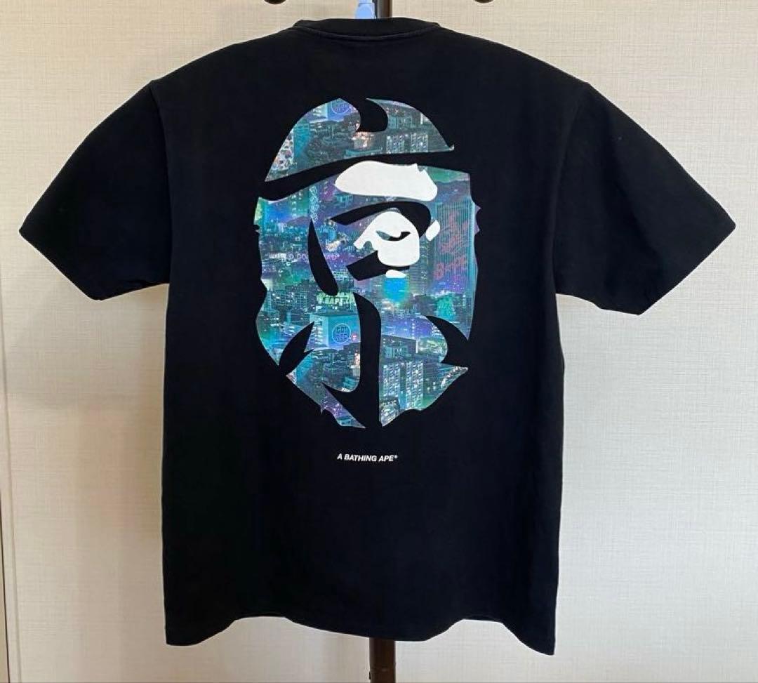 し*か様 A BATHING APE Tシャツ ブラックXL／ホワイトM ２着＋