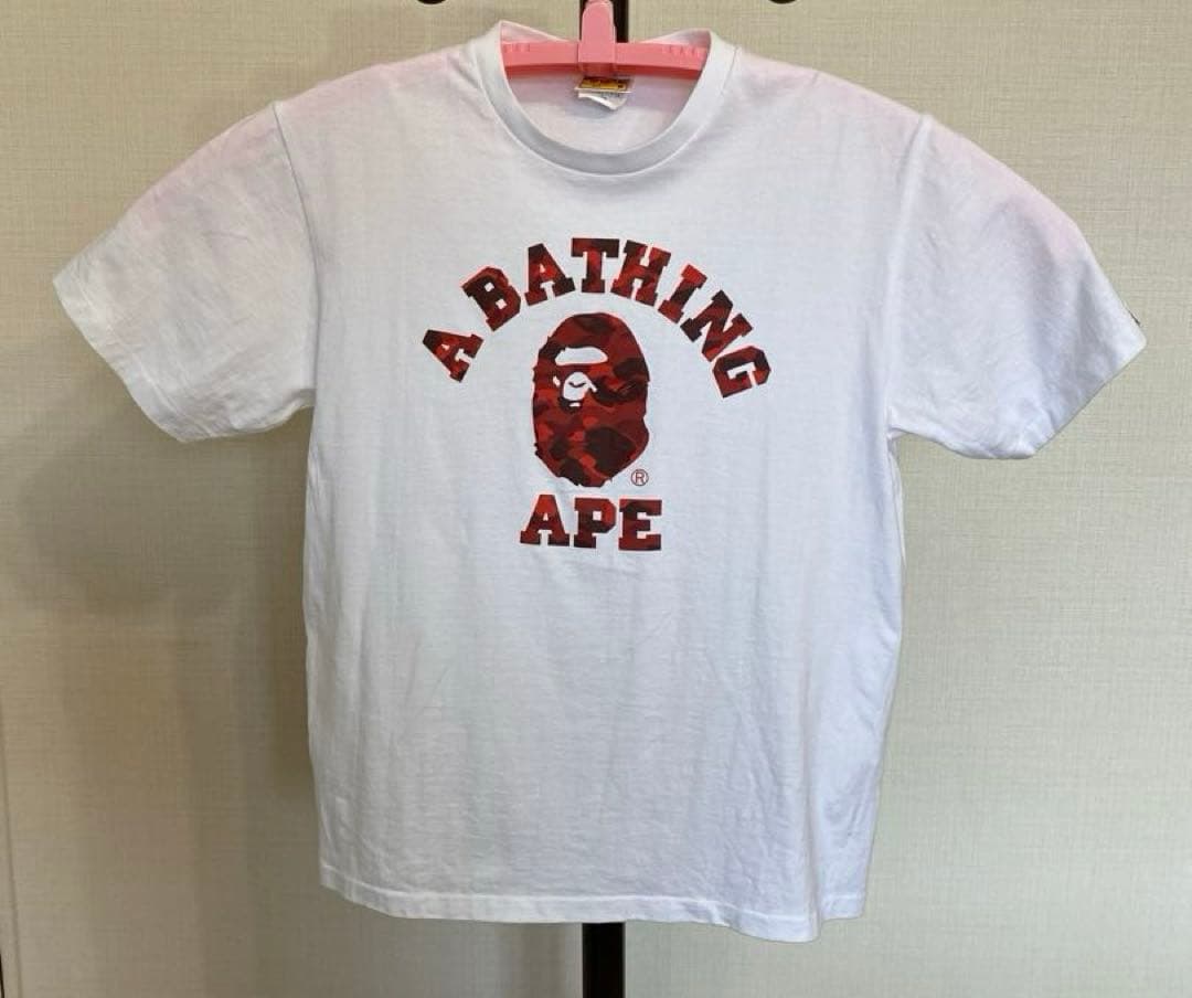 し*か様 A BATHING APE Tシャツ ブラックXL／ホワイトM ２着＋