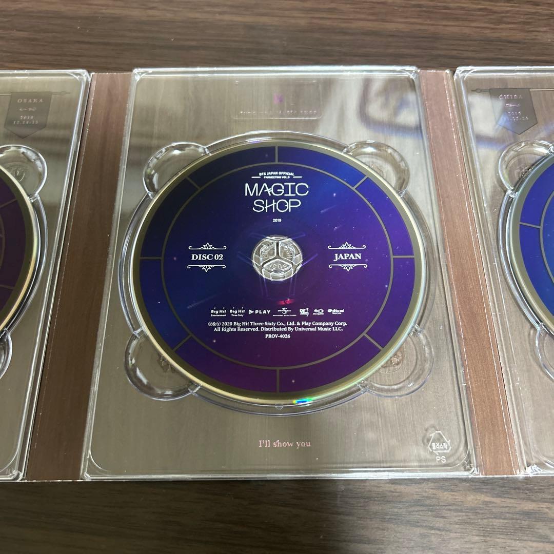 bts magic shop マジショ japan Blu-ray 日本語字幕