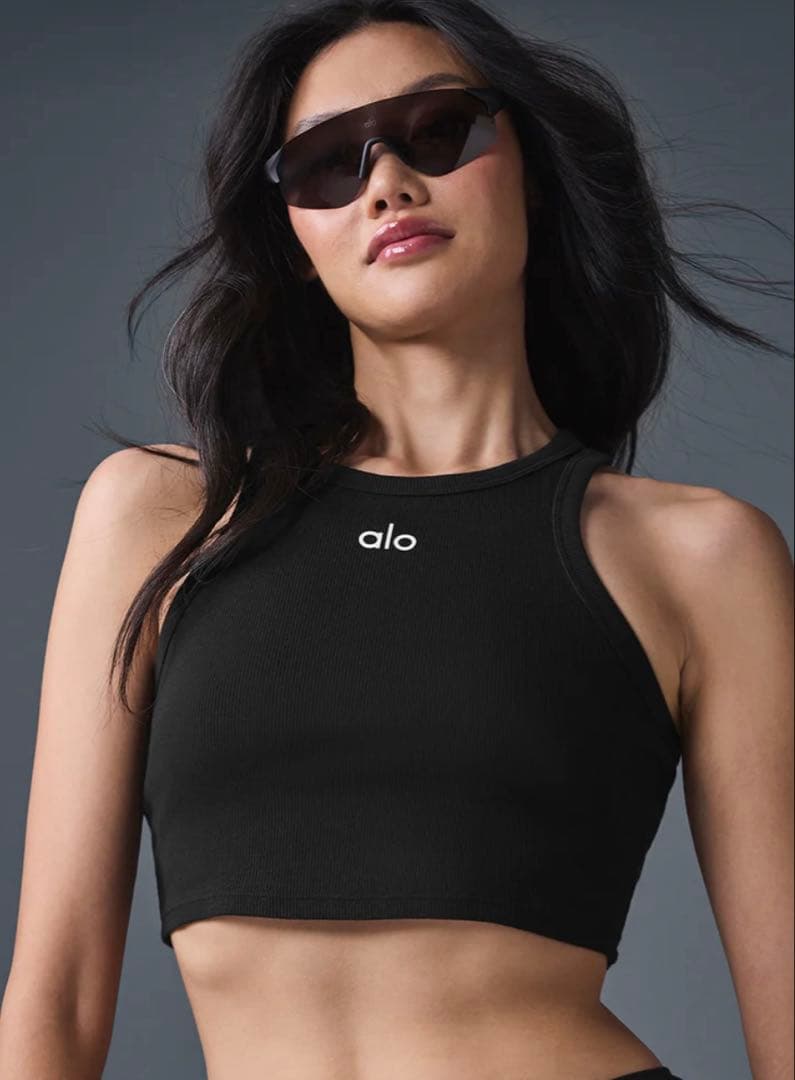 BLACKPINKジス着用★ALO Yoga★Aspire Tanktop（S）