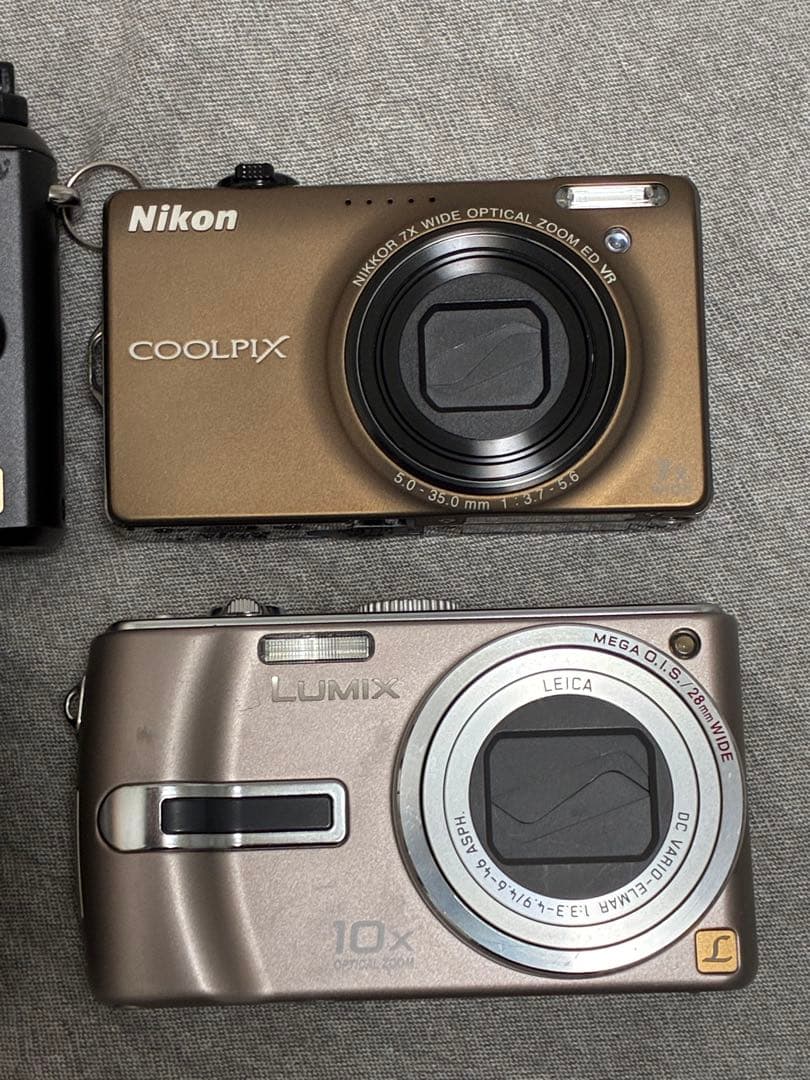 PANASONIC LUMIX/SONY/Nikon カメラまとめ4台