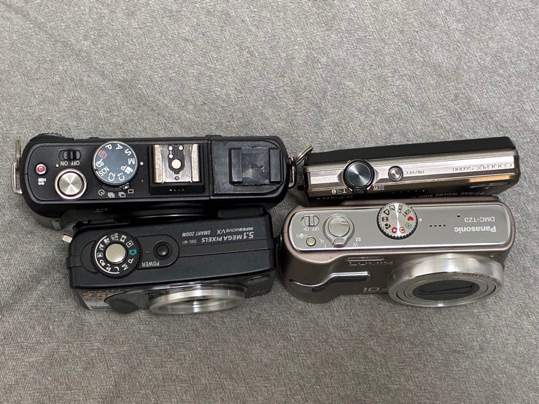 PANASONIC LUMIX/SONY/Nikon カメラまとめ4台