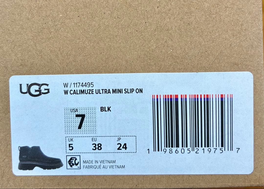 【新品未使用】UGG W CALIMUZE ULTRA MINI SLIP ON