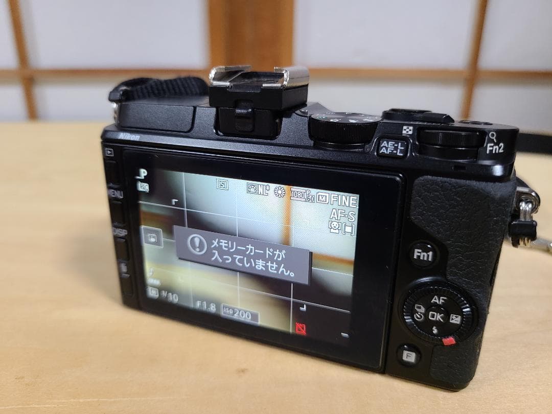 nikon1 V3 ボディ　EN-EL15が使用できる自作グリップ（おまけ）