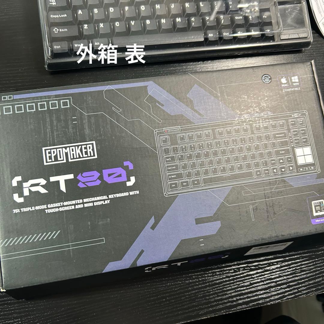 【翌日発送】EPOMAKER RT80 ワイヤレス ゲーミングキーボード 75%
