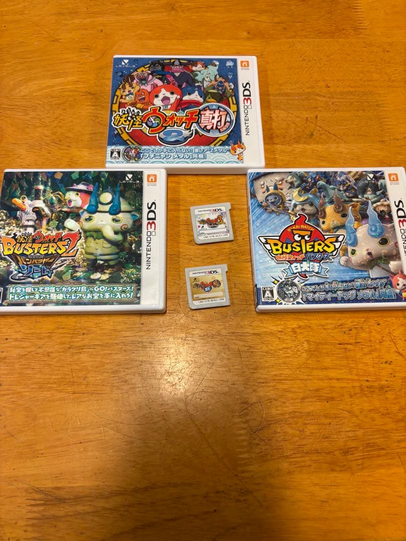 美品 妖怪ウォッチ2、3、バスターズ、2