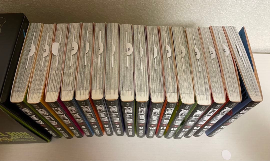 ジョジョの奇妙な冒険 スティールボールラン 文庫本BOX全16巻セット