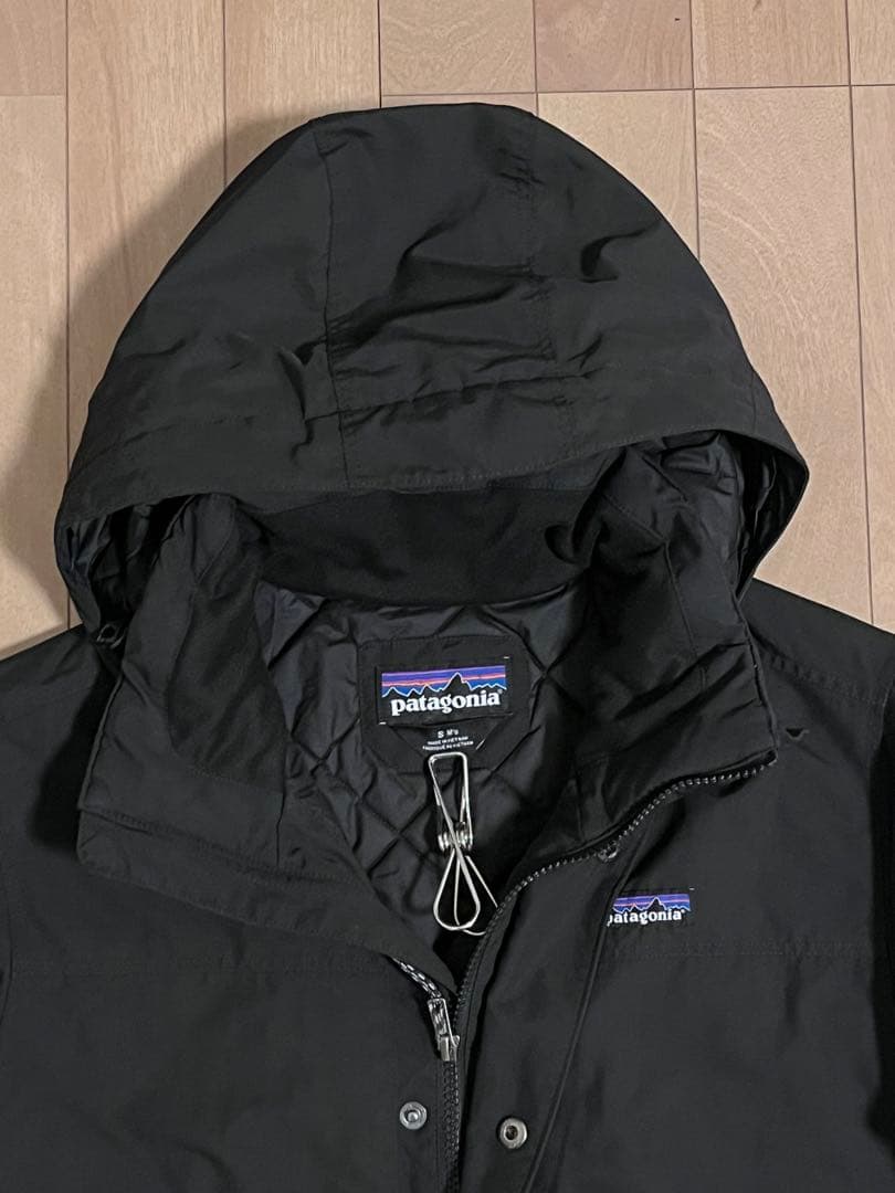美品PATAGONIA men's イスマス JACKET BLACK S