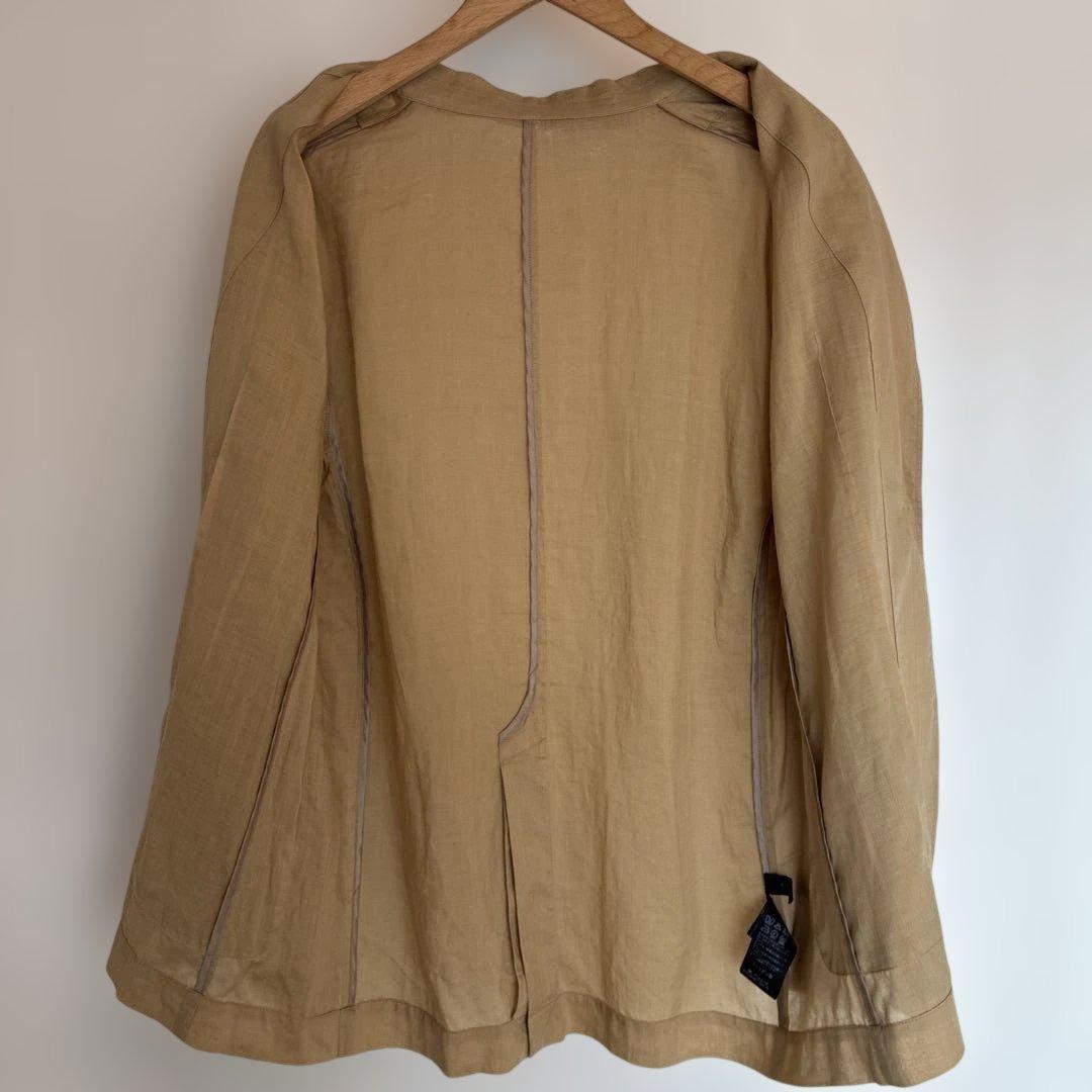 25SS スピック＆スパン ラミーミックスシアージャケット　36