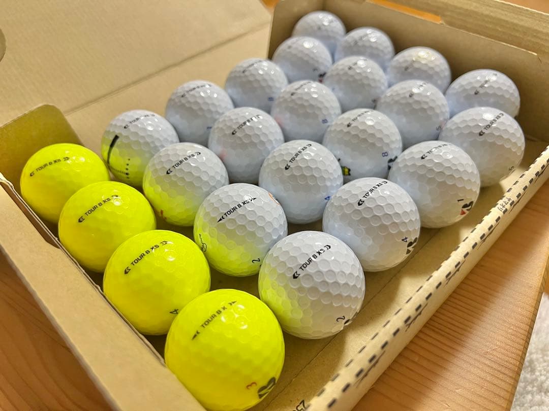 【超★超美品】BRIDGESTONE tourB X XS ロストボール
