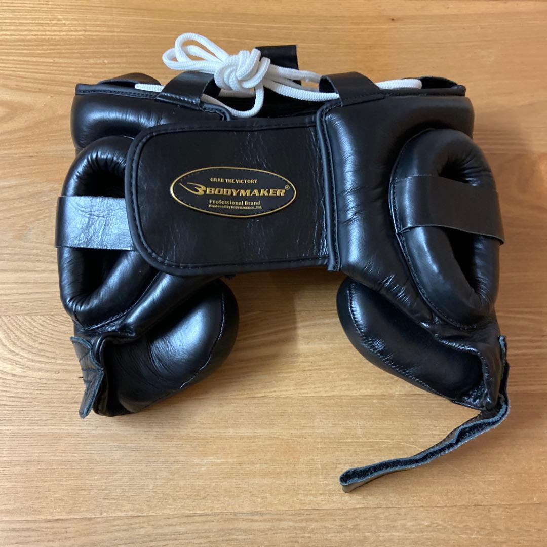 BODYMAKER ボクシング ヘッドギア 黒