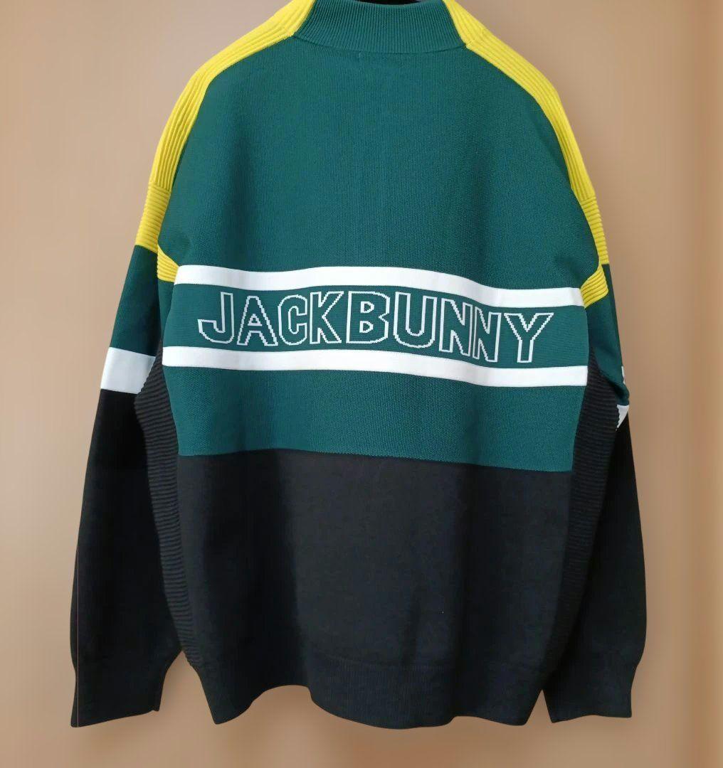 新品・タグ無し　Jack Bunny!! ゴルフウェア　ハーフジッパートレーナー