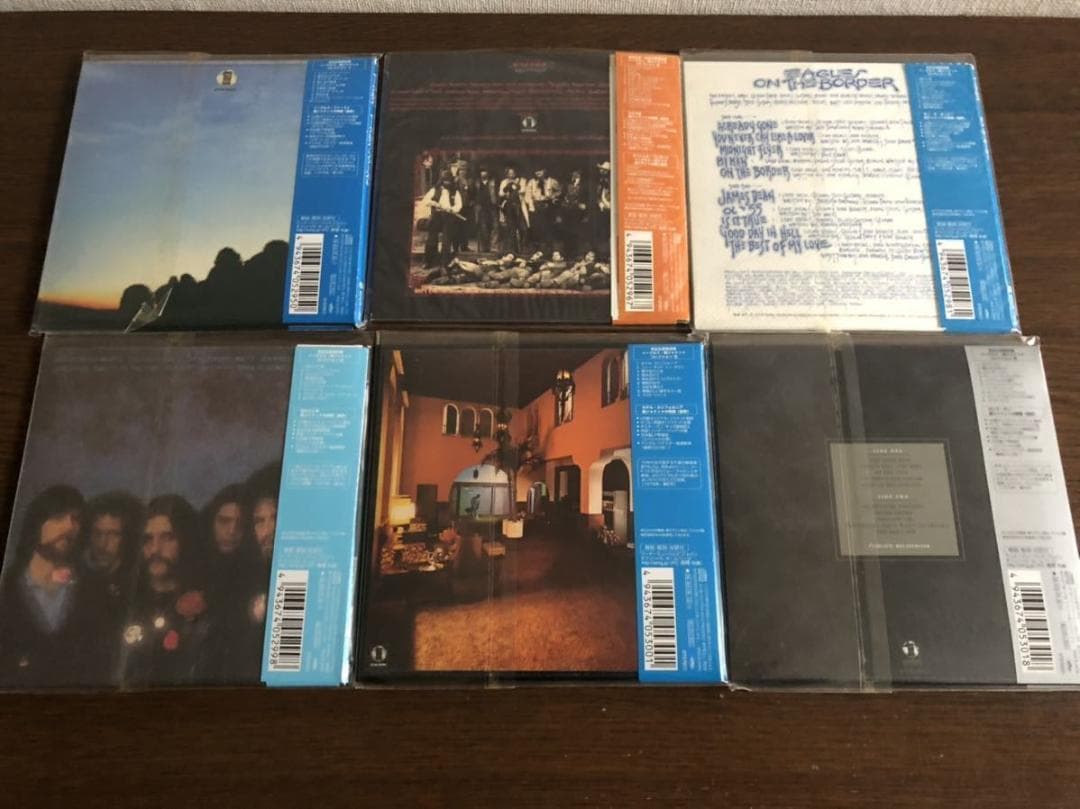 【紙ジャケット】イーグルス 6タイトルセット 日本盤 完全生産限定盤 帯付属