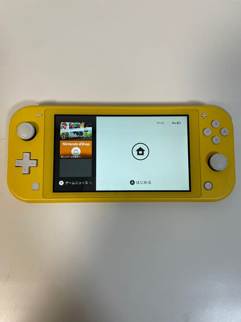 動作確認済 Nintendo Switch Lite イエローケース、充電器付き