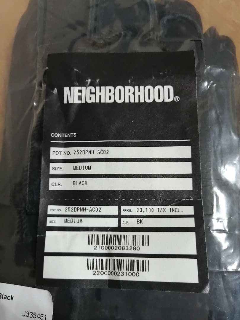 小物 SIZE:M NEIGHBORHOOD Emblem Gloves Black