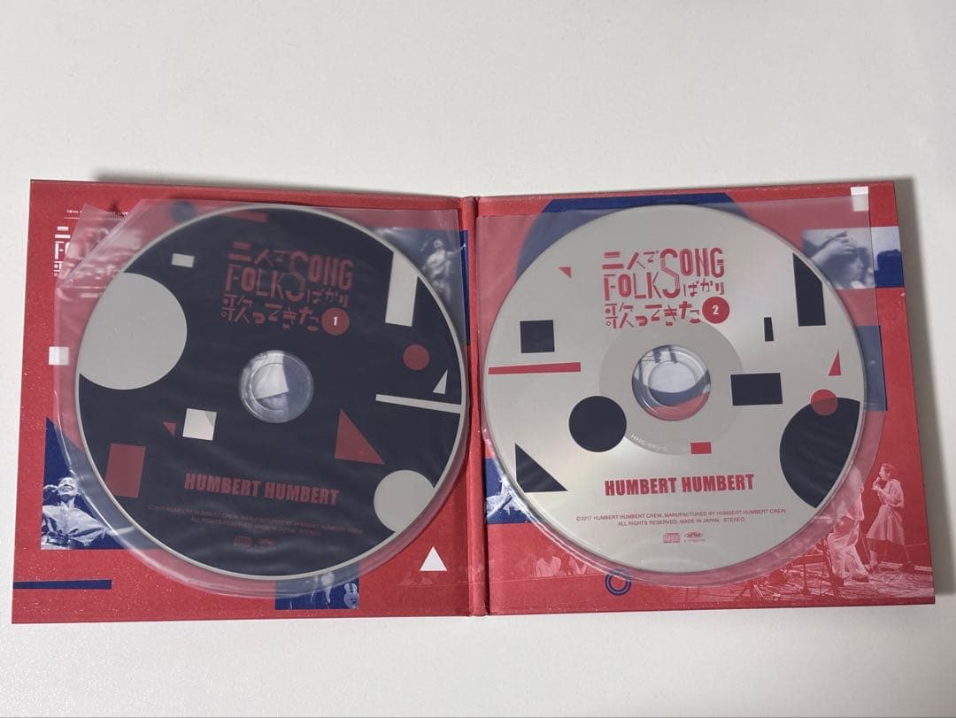 ハンバートハンバート二人でFOLK SONGばかり歌ってきた CD2枚組