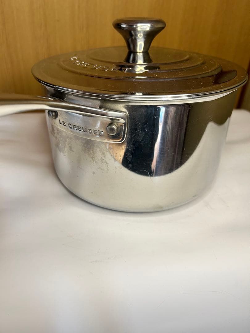 ツ*ム様 LE CREUSET 高級ステンレス　片手鍋 18cm ル・クルーゼ