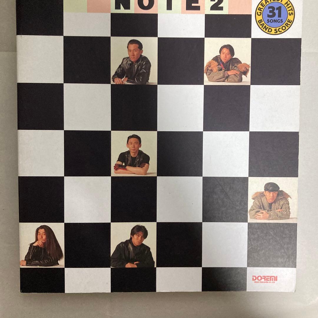 チェッカーズ　レコーディングノート　スコア　1993年初版2冊セット　匿名配送