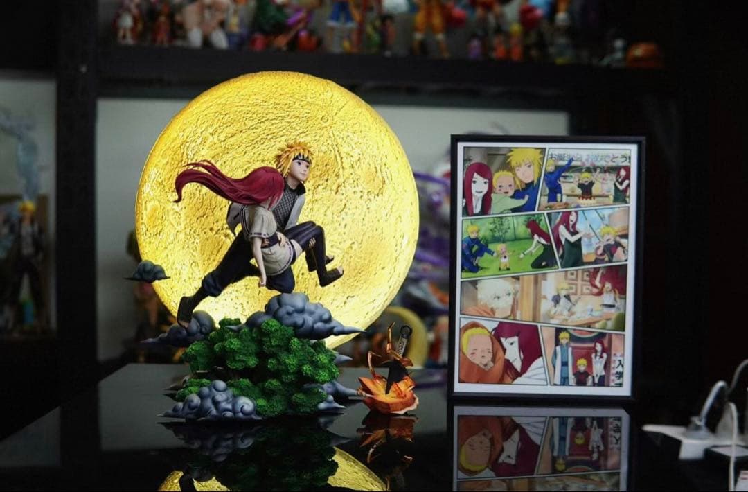 波風ミナト&クシナ　フィギュア　ナルト疾風伝 NARUTO ガレージキット