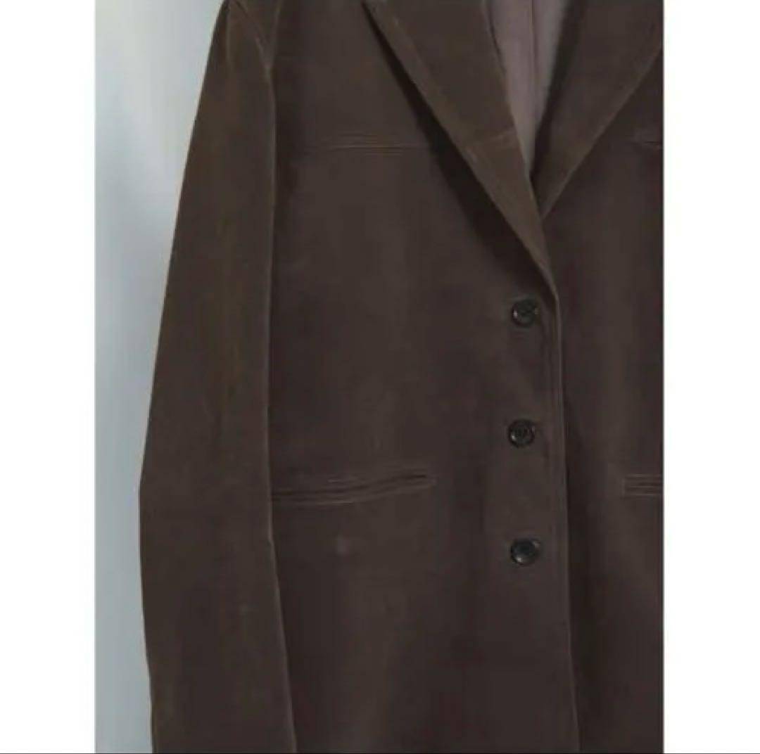 新品未使用タグ付き　anuke Eco Suede Jacket 36