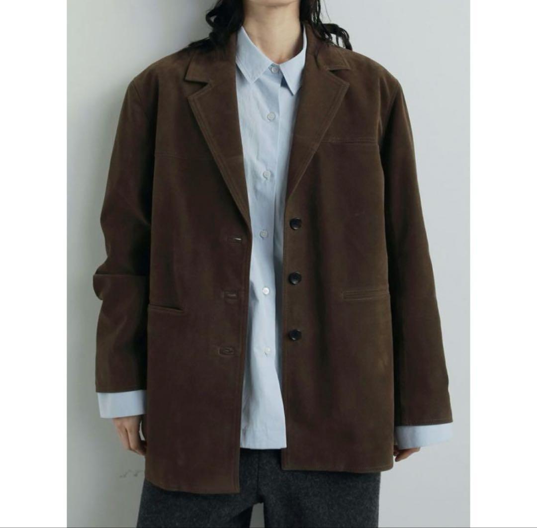 新品未使用タグ付き　anuke Eco Suede Jacket 36