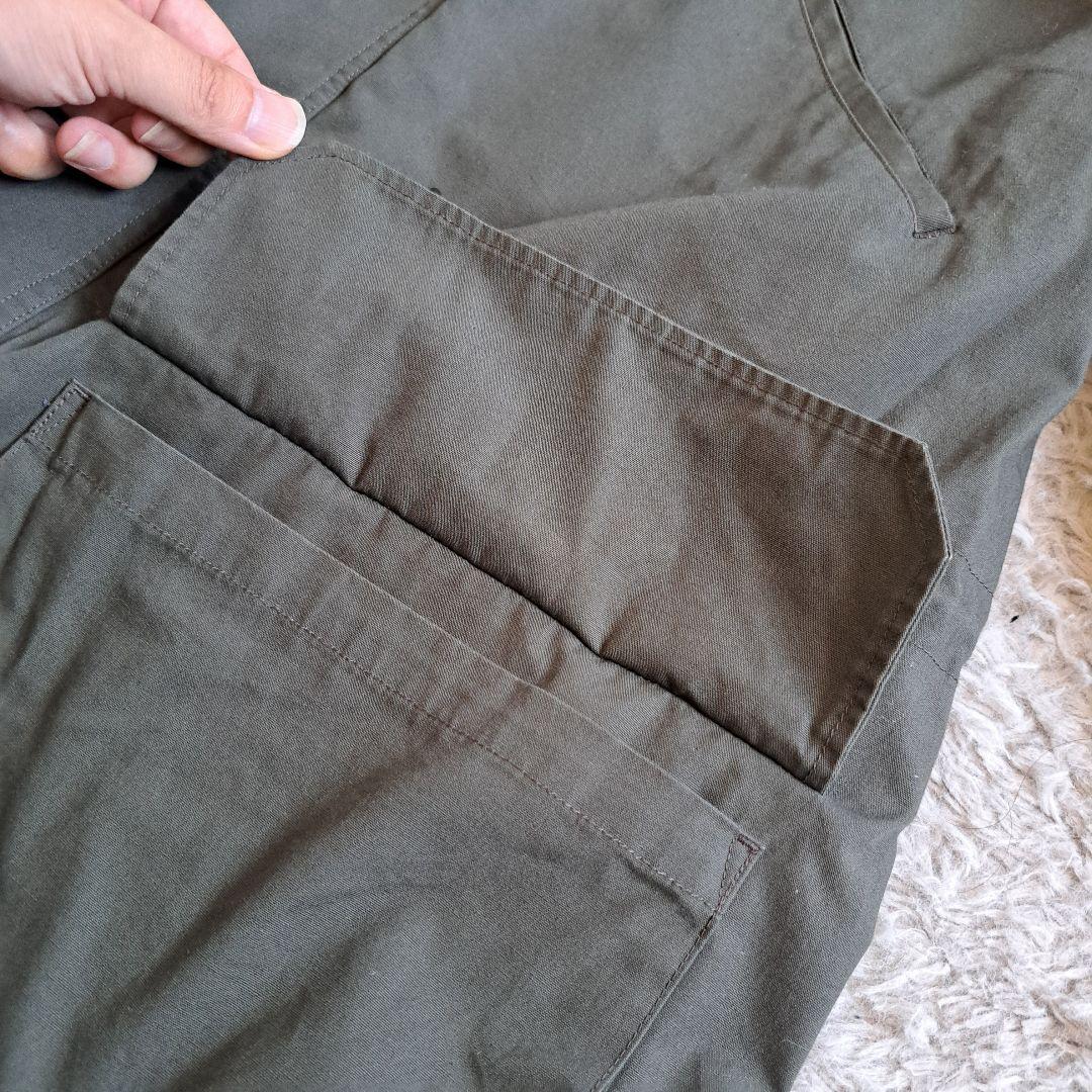 UNIQLO U フード付きモッズコート XXL オリーブ 極美✨