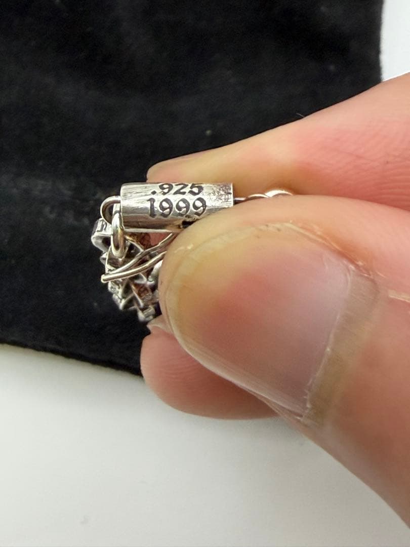 クロムハーツ　chrome hearts ペーパーチェーン18インチ