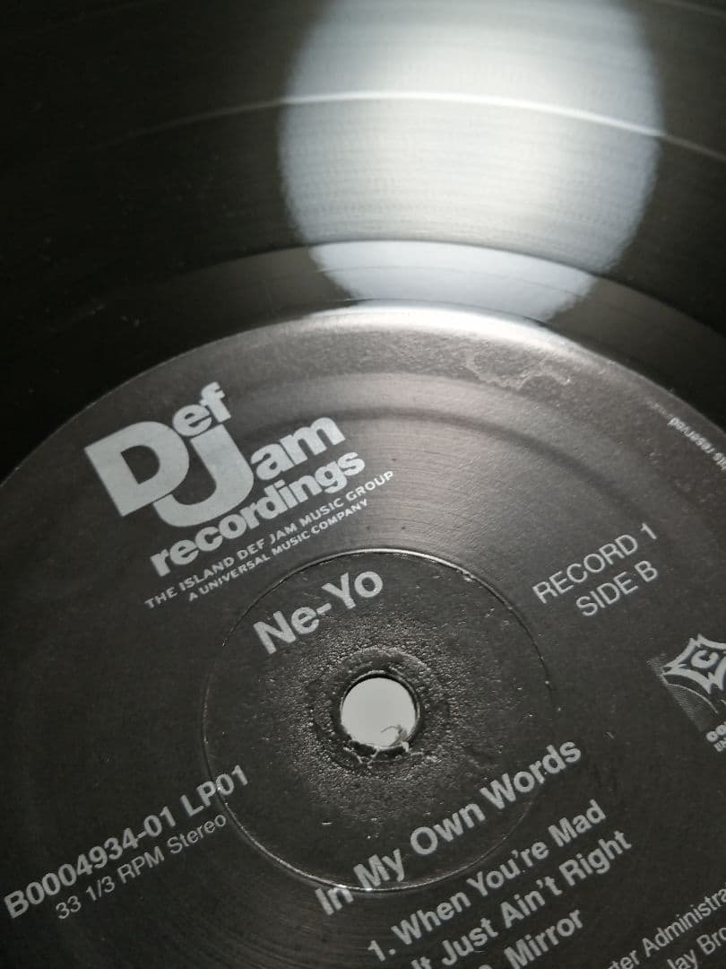 【'05 名盤】NE−YO ニーヨ IN MY OWN WORLD 2枚組LP