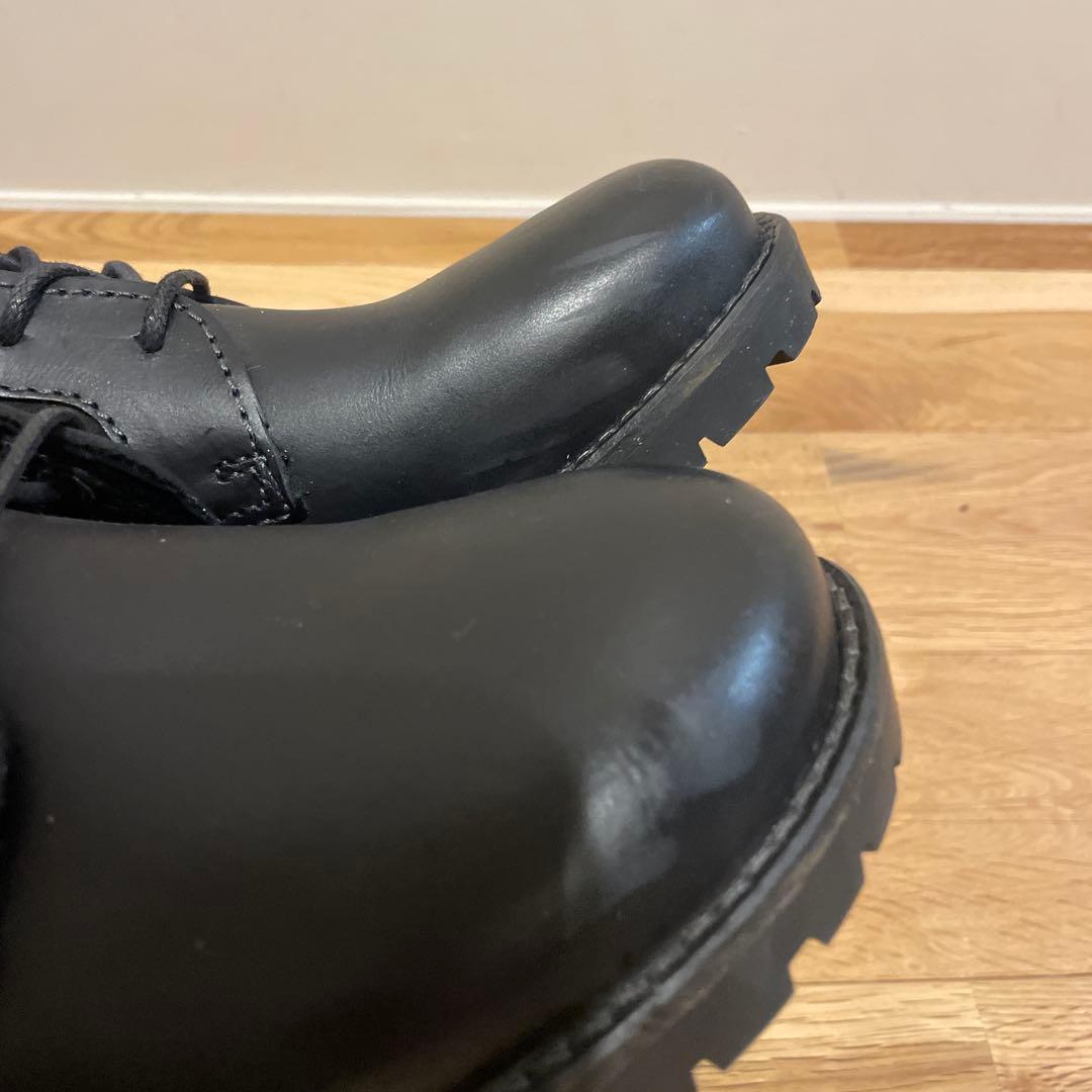 BIRKENSTOCKビルケンシュトック ブラックレザー ブーツ