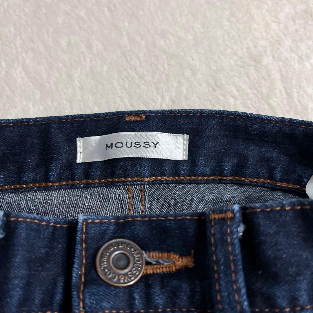 MOUSSY MVS FLARE フレアデニム 24インチ ワンウォッシュ