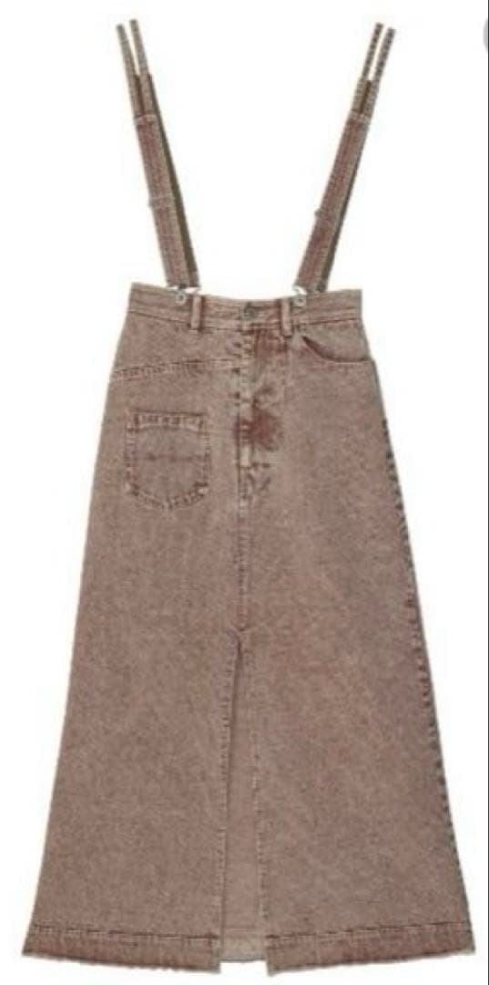 新品＊未使用＊タグ付きAMERI SUSPENDER DENIM SKIRT M