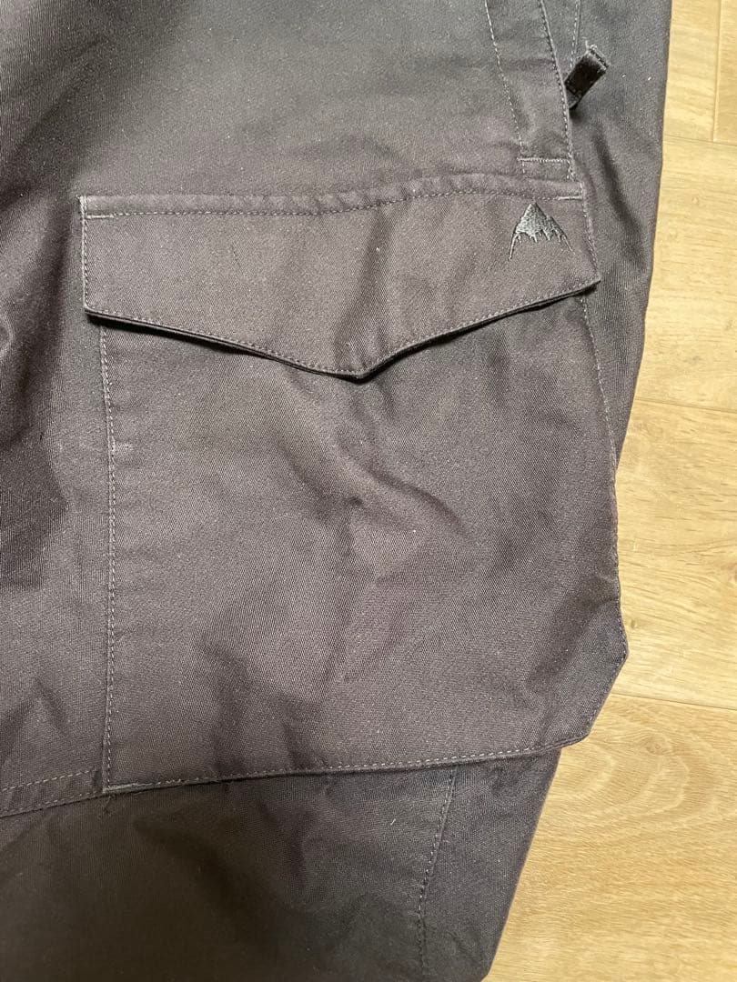 BURTON スノーボードウェア　ビブパンツ　M 黒