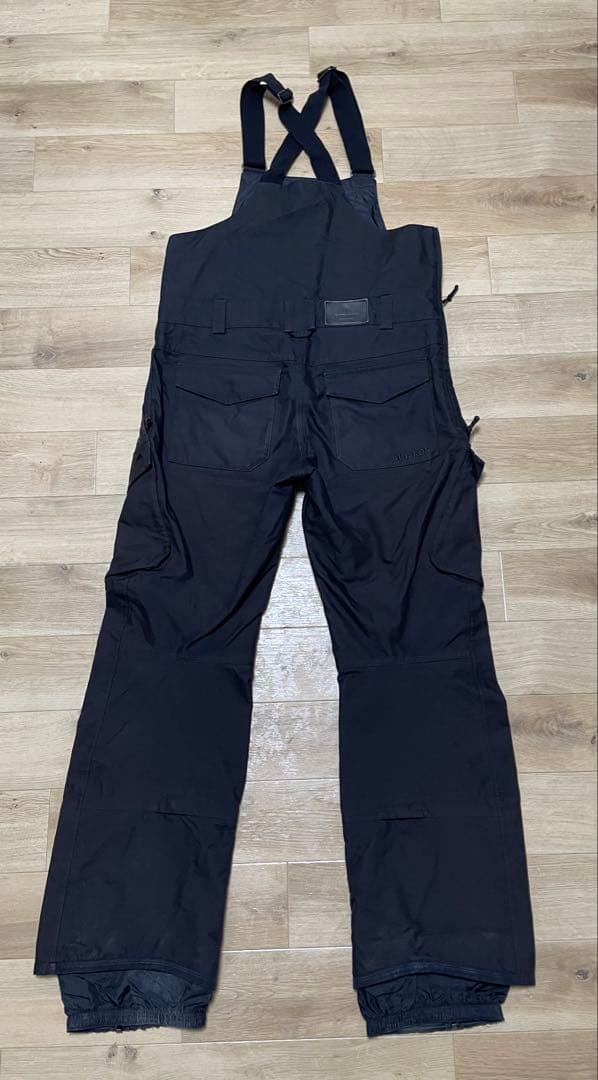 BURTON スノーボードウェア　ビブパンツ　M 黒