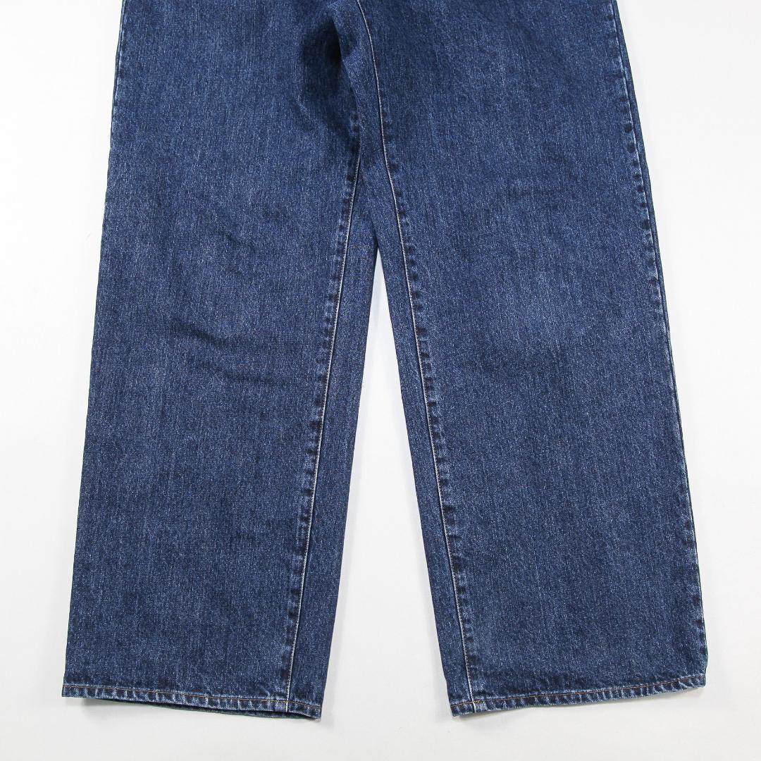 美品 UNUSED 25AW 14oz デニムバギーパンツ UW1180 4