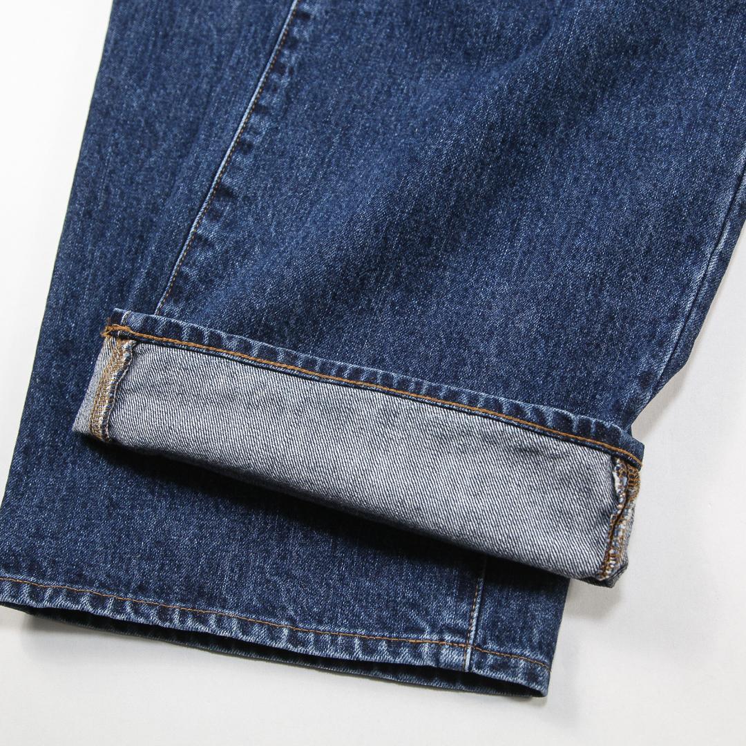美品 UNUSED 25AW 14oz デニムバギーパンツ UW1180 4