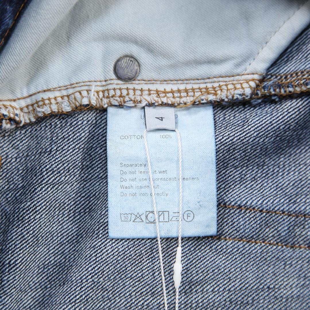 美品 UNUSED 25AW 14oz デニムバギーパンツ UW1180 4